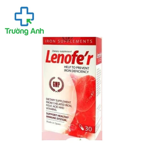 Lenofe’r HC Clover - Hỗ trợ bổ sung sắt, acid folic cho cơ thể