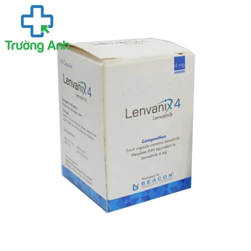 Lenvanix 4mg - Thuốc điều trị ung thư tuyến giáp, gan và thận của Bangladesh