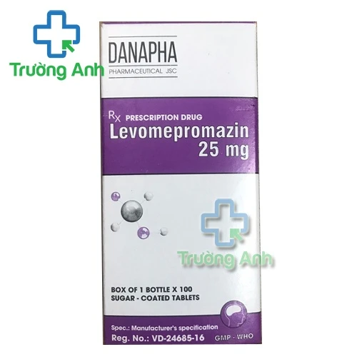 Levomepromazin 25mg Danapha - Thuốc điều trị rối loạn tâm thần hiệu quả
