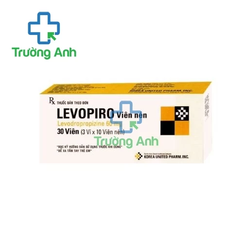 Levopiro 60mg (Levodropropizin) - Thuốc điều trị ho hiệu quả của Hàn Quốc