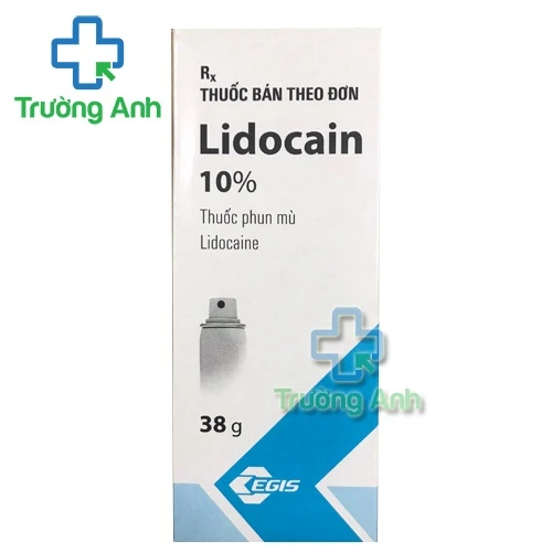Lidocain 10% Egis 38g (dạng xịt) - Thuốc gây tê tại chỗ hiệu quả