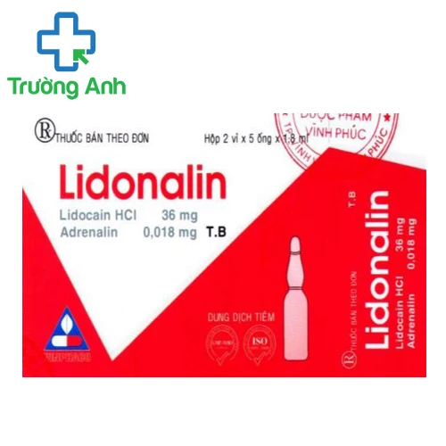  Lidonalin - Thuốc gây tê hiệu quả của VINPHACO