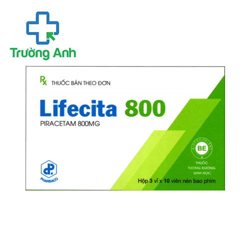 Lifecita 800 - Điều trị chứng rung giật cơ hiệu quả của Pharbaco