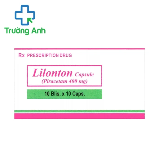 Lilonton capsule 400mg - Thuốc điều trị các tổn thương ở não hiệu quả của Taiwan