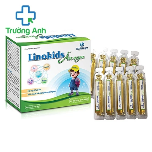Linokids Ăn ngon Biopharm - Hỗ trợ tiêu hóa, kích thích ăn ngon, ngủ ngon hiệu quả