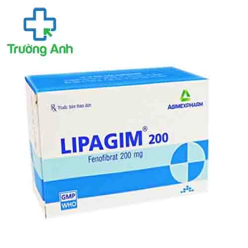 Lipagim 200 Agimexpharm - Thuốc giúp hạ mỡ máu hiệu quả