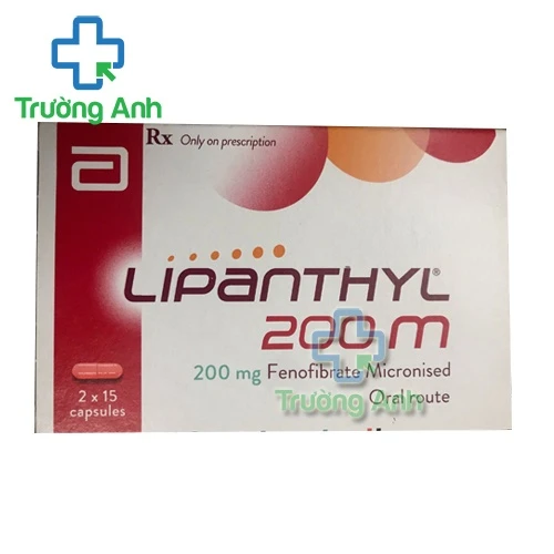 Lipanthyl 200mg - Thuốc điều trị tăng cholesterol trong máu hiệu quả của Pháp