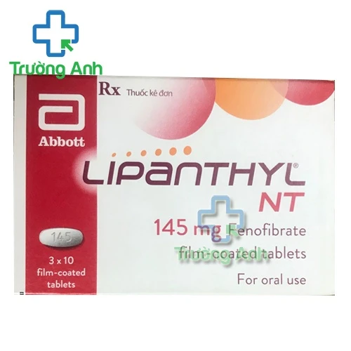 Lipanthyl NT 145mg - Thuốc giúp hạ mỡ máu hiệu quả