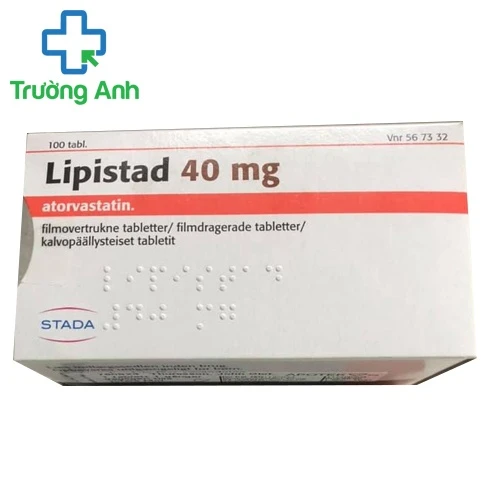 Lipistad 40 - Thuốc làm giảm cholesterol máu hiệu quả của Stada