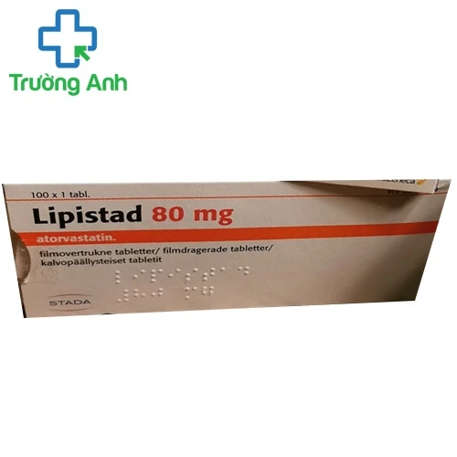 Lipistad 80 - Thuốc làm giảm cholesterol máu hiệu quả của Stada