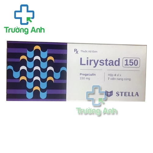 Lirystad 150 - Thuốc điều trị đau thần kinh, động kinh của Stella