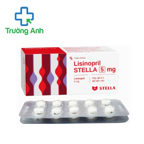 Lisinopril Stella 5mg - Thuốc điều trị tăng huyết áp hiệu quả