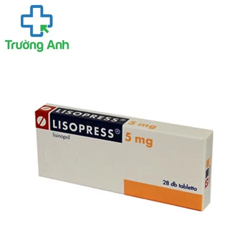 Lisopress 5mg - Thuốc điều trị huyết áp cao hiệu quả của Hungary