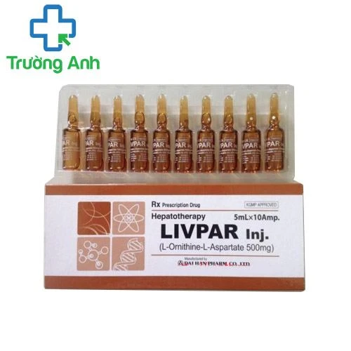 Livpa Inj.0,5g/5ml - Thuốc điều trị các bệnh lý ở gan hiệu quả của Hàn Quốc