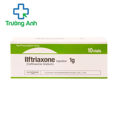 Ilftriaxone injection 1g -  Thuốc chống nhiễm khuẩn hiệu quả của Hàn Quốc