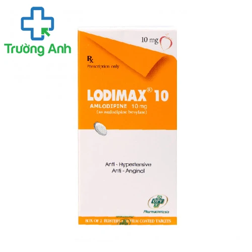 Lodimax 10 - Thuốc điều trị huyết ap cao hiệu quả của OPV
