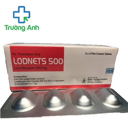 Lodnets 500 Delta Pharma - Thuốc điều trị nhiễm khuẩn hiệu quả
