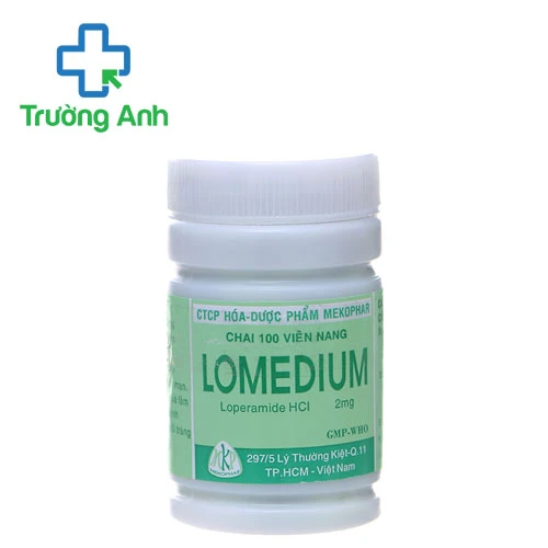 Lomedium 2mg Mekophar (100 viên) - Thuốc điều trị tiêu chảy hiệu quả