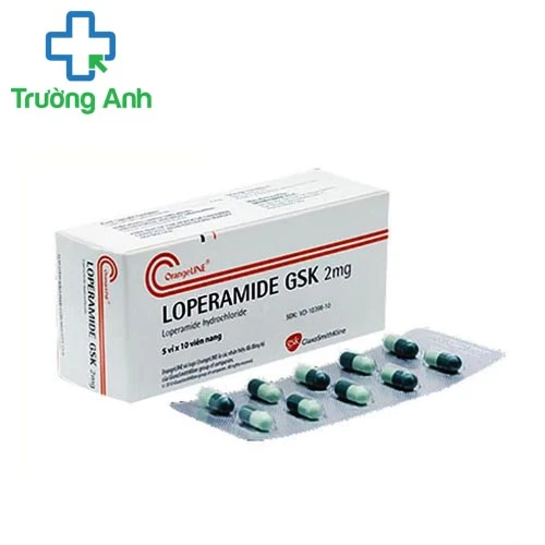 Loperamide GSK 2mg - Thuốc điều trị tiêu chảy hiệu quả