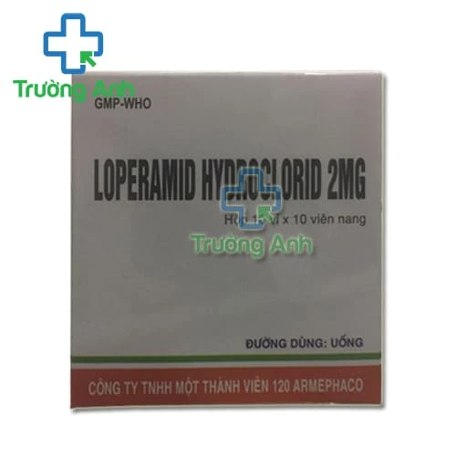 Loperamid hydroclorid 2mg Armephaco - Thuốc điều trị tiêu chảy cấp