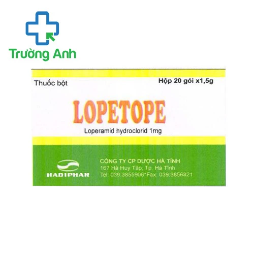 Lopetope Hadiphar - Giúp điều trị ỉa chảy hiệu quả