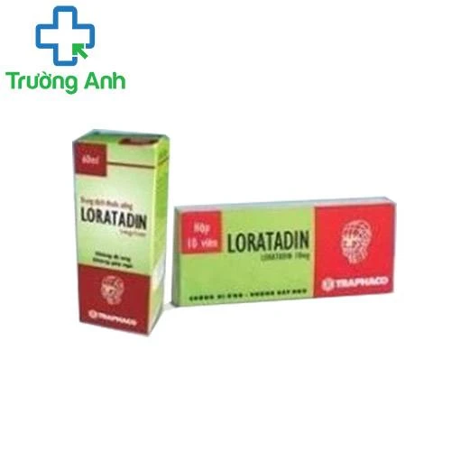 Loratadin Syr.60ml TPC - Thuốc chống dị ứng hiệu quả