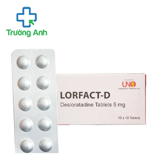 Lorfact-D 5mg - Thuốc điều trị viêm mũi dị ứng hiệu quả