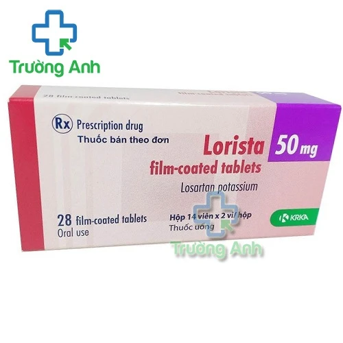 Lorista 50mg - Thuốc điều trị cao huyết áp hiệu quả