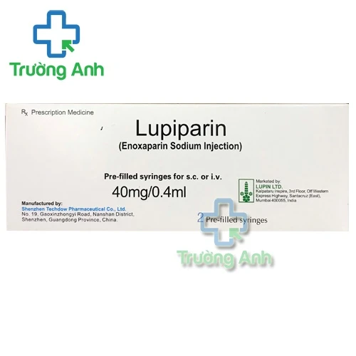 Lupiparin 40 - Thuốc điều trị và ngăn ngừa máu đông tĩnh mạch hiệu quả