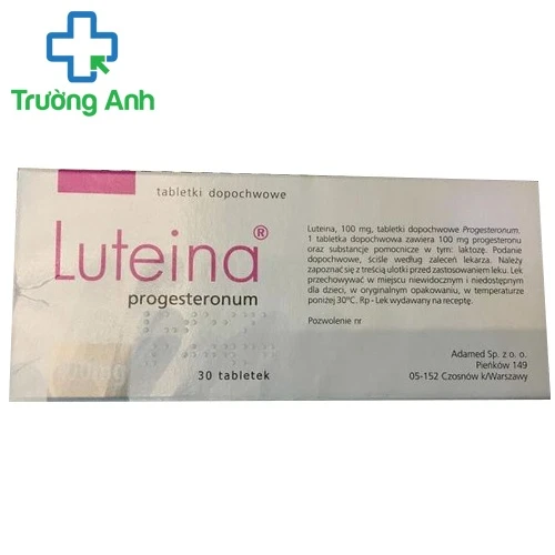 Luteina 100mg - Thuốc điều trị nội tiết tố phụ nữ hiệu quả