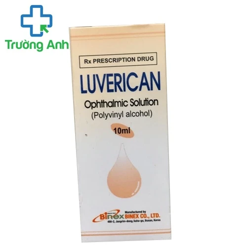 Luverican 10ml - Thuốc nhỏ mắt của Hàn Quốc