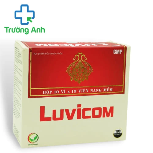 Luvicom Nature Pharma - Viên uống hỗ trợ cải thiện thị lực