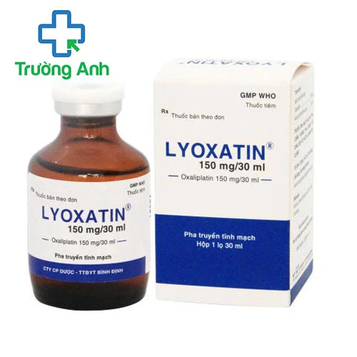 Lyoxatin 150mg/30 ml - Thuốc điều trị ung thư trực tràng hiệu quả