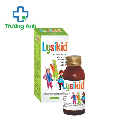 Lysikid 120ml IAP - Hỗ trợ bổ sung vitamin và khoáng chất