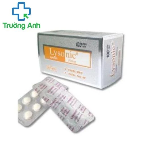 Lysonic Cap.90mg - Thuốc điều trị viêm xoang hiệu quả