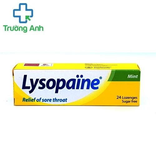  Lysopaine - Thuốc điều trị đau họng hiệu quả