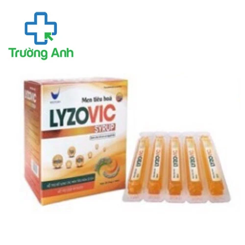 Lyzovic (20 ống 10ml) V-Biotech - Hỗ trợ tăng cường hệ tiêu hóa khỏe mạnh