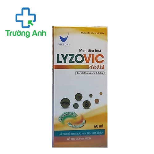 Lyzovic (chai 60ml) V-Biotech - Hỗ trợ tăng cường hệ tiêu hóa