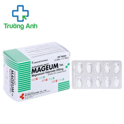 Mageum 200mg - Thuốc điều trị động kinh hiệu quả