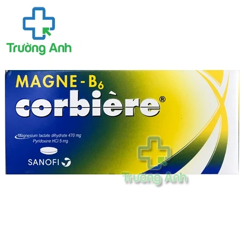 Magne -B6 Corbiere (viên) - Thuốc bổ sung magnesi hiệu quả