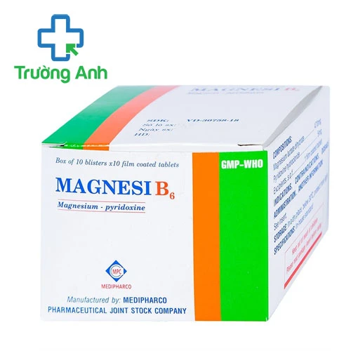 Magnesi B6 Medipharco - Thuốc điều trị thiếu magnesi hiệu quả