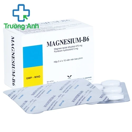 Magnesium - B6 Bidiphar - Giúp bổ sung Magne, Vitamin B6 hiệu quả