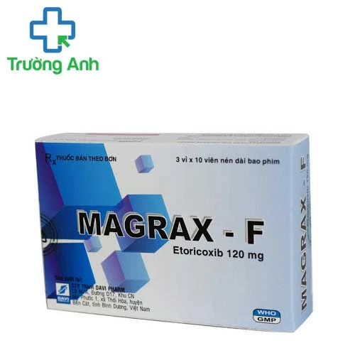 Magrax F - Thuốc giảm đau xương khớp, gout hiệu quả