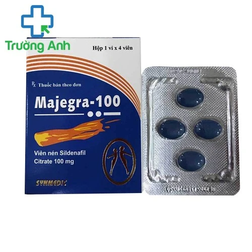 Majegra-100 - Thuốc điều trị rối loạn cương dương hiệu quả