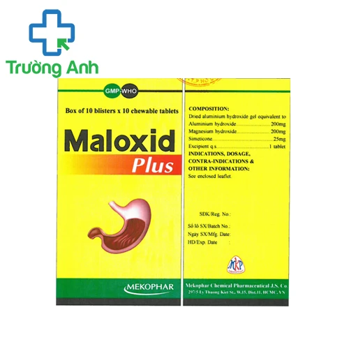 Maloxid Plus - Thuốc điều trị viêm loét dạ dày tá tràng hiệu quả