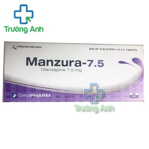 Manzura 7.5 - Thuốc điều trị bệnh thần kinh của Davipharm