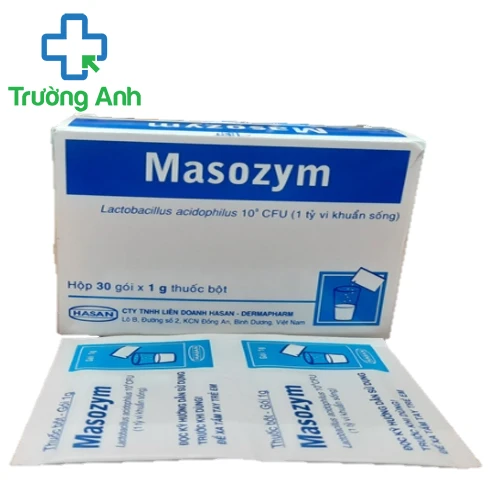Masozym (gói 1g) - Giúp bổ sung vi khuẩn có lợi cho đường tiêu hóa hiệu quả
