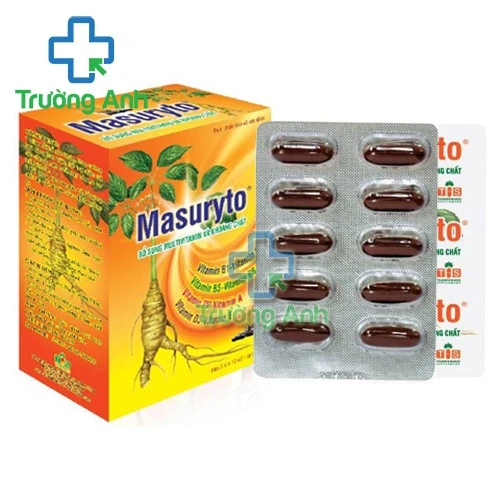 Masuryto - Giúp bổ sung vitamin và khoáng chất hiệu quả
