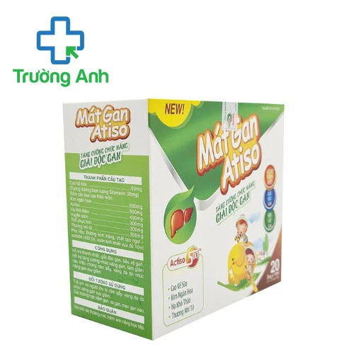 Mát gan Atiso Hải Linh - Hỗ trợ thanh nhiệt, giải độc và bảo vệ gan hiệu quả
