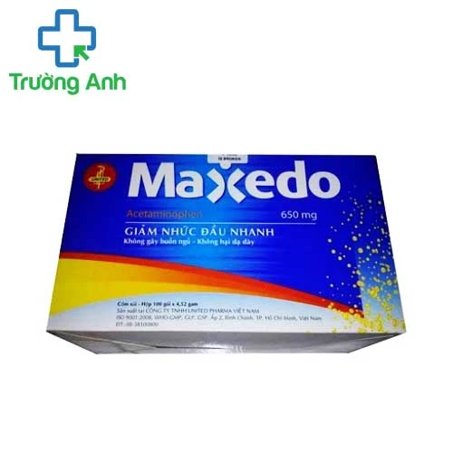 Maxedo 650mg - Thuốc giảm đau, hạ sốt hiệu quả